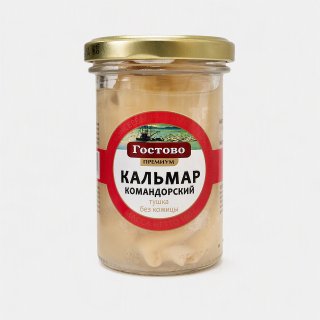 Кальмар командорский консервы