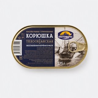 Корюшка копченая в масле 175 г