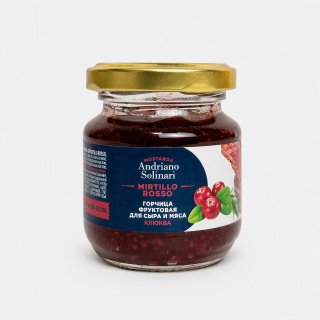 Мостарда из клюквы с ягодами