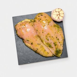 Куриная грудка в сливочном маринаде с травами