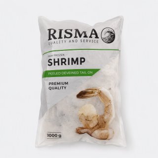 Креветка очищенная бг сыромороженый 31/40 Risma Premium
